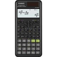 Casio FX-87DEPLUS-2 Technische rekenmachine werkt op zonne-energie, werkt op batterijen Zwart Aantal displayposities: 12