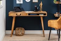 Bureau Retro 120cm Massief Mango Hout - 39959