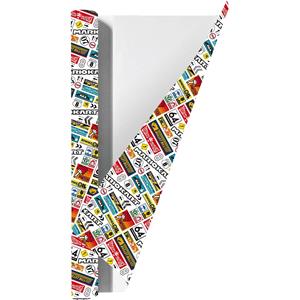 Benza Mario Kart Kaftpapier Voor Schoolboeken - 200 X 70 Cm - 6 Rollen