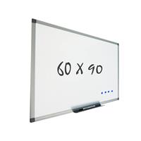 IBuy24 Whiteboard Voor Wandmontage agnetisch - 60x90 Cm