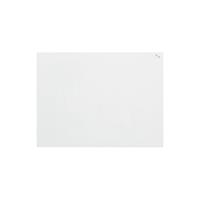 Franken glasbord, magnetisch, wandmontage in staand en liggend formaat, veiligheidsglas, zuiver wit, 1200 x 1500 mm