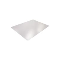 Floortex Bodenschutzmatte Cleartex advantagemat 115 x 134 cm Form O fÃ¼r TeppichbÃ¶den transparent Vinyl
