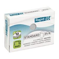 Rapid Standard - staples - 21/4 - 4 mm - pack of 1000