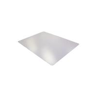 Floortex Bodenschutzmatte Cleartex advantagemat 115 x 134 cm Form O fÃ¼r HartbÃ¶den transparent Vinyl