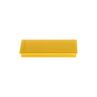 Magnetoplan Magnete bis 1,3kg rechteckig gelb 10 StÃ¼ck