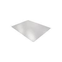 Floortex Bodenschutzmatte Cleartex ultimat 120 x 150 cm Form O fÃ¼r HartbÃ¶den transparent PC