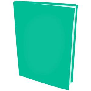 Benza Rekbare Boekenkaften - Turquoise Blauw - A4 - 6 Stuks