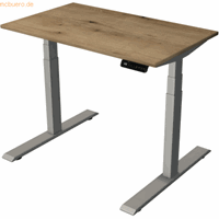 Kerkmann Steh-/Sitztisch SmartOffice elektrisch Fuß silber 100x60x63-1