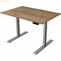 Kerkmann Steh-/Sitztisch Move 2 elektrisch Fuß silber 120x80x63-127cm