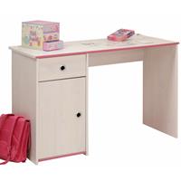 Parisot Schreibtisch Smoozy 121 x 50 cm  weiß - pink