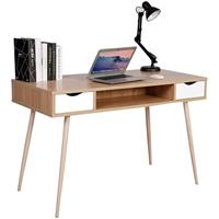 WOLTU Schreibtisch Computertisch Arbeitstisch Holz Stahl