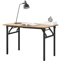 [NEU.HAUS] Schreibtisch Alta 120x60cm klappbar Buche/Schwarz