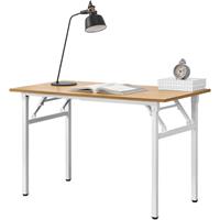 [NEU.HAUS] Schreibtisch Alta 120x60cm klappbar Buche/Weiß