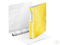 Leitz Ringbuch Active WOW SoftClick, Polyfoam, A4, Ring-Ã: 30 mm, gelb