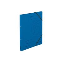 HERLITZ Ringbuch EasyOrga 11255437 A4 blau 2-Ring Ã 14mm Karton mit Gummiband