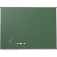 EUROKRAFTbasic Krijtwandbord, bordkleur groen, b x h = 900 x 600 mm