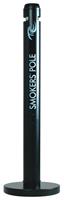 Rubbermaid commercial products Rubbermaid peukenzuil Smokers' Pole, ft 10,2 x 107,9 cm, zwart