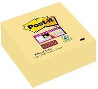 Post-it Super Sticky notes, ft 76 x 76 mm, geel, blok van 270 vel