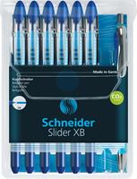 Schneider Kugelschreiber Slider XB 50-151277 blau 6 St./Pack.