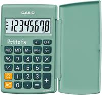 Casio zakrekenmachine Petite FX, groen