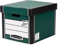 Bankers Box premium hoge opbergdoos, ft 33 x 29,8 x 38,1 cm, groen