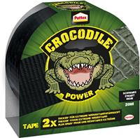 Pattex plakband Crocodile Power Tape lengte: 20 m, zwart