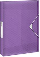 Esselte Colour'Breeze elastobox, ft A4, 4 cm, lavendel