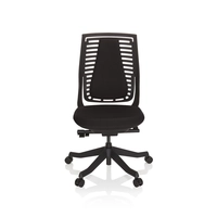 Hjh OFFICE Ergo Spine Base - Professionele bureaustoel, Stof, Zwart