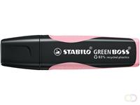 Markeerstift STABILO Green Boss poeder roze