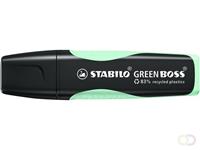 Markeerstift STABILO Green Boss vleugje mint