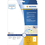 HERMA Transparant Folie Etiketten 4585 Rechthoekig A4 210 x 297 mm 10 Vellen van 1 Etiketten