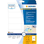 HERMA Transparant Etiketten 4586 Rechthoekig A4 97 x 42,3 mm 10 Vellen van 12 Etiketten