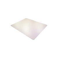 Floortex Vloerbeschermingsmat voor tapijtvloeren, hoekige vorm, 1200x750