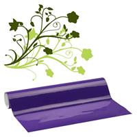 PlottiX Vinylfolie permanent violett 31,5 cm x 1,0 m, 1 Rolle