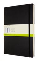 Moleskine notitieboek, ft A4, effen, harde cover, 192 blad, zwart