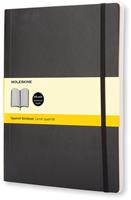 Moleskine notitieboek, ft A4, geruit, harde cover, 192 blad, zwart