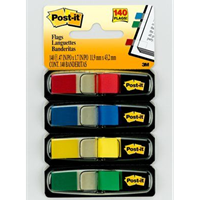 3M Post-it Haftstreifen Index Mini 683-4 35Blatt sortiert 4 St./Pack.