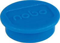 Nobo magneten voor whiteboard diameter van 13 mm, pak van 10 stuks, blauw