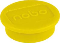 Nobo Magnet 13mm Geel Pack of 10