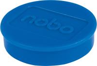 Nobo magneten voor whiteboard diameter van 32 mm, pak van 10 stuks, blauw