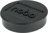 Nobo magneten voor whiteboard diameter van 32 mm, pak van 10 stuks, zwart