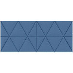 Paperflow Acoustic Panel EasySound Textiel 1120 x 485 mm blauw