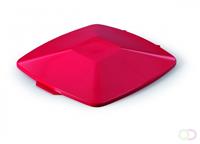 Durable DURABIN LID SQUARE 40 rood