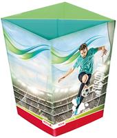 Roth Papierkorb , Fußballstar, , aus Karton, 10 Liter