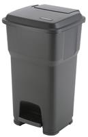 Vileda Abfallbehälter Hera mit Pedal 60l schwarz
