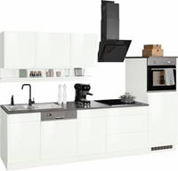 HELD MÖBEL Küchenzeile »Virginia«, mit E-Geräten, Breite 300 cm