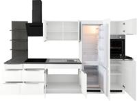 HELD MÖBEL Küchenzeile »Brindisi«, mit E-Geräten, Breite 330 cm