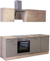 Flex-Well Küchenzeile »Riva«, mit E-Geräten, Breite 220 cm