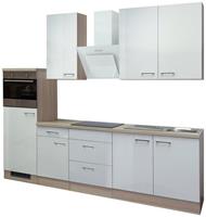 Flex-Well Küchenzeile »Abaco«, mit E-Geräten, Gesamtbreite 270 cm