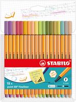 Stabilo International (Nonbook) STABILO point 88 18er Kartonetui neue Farben